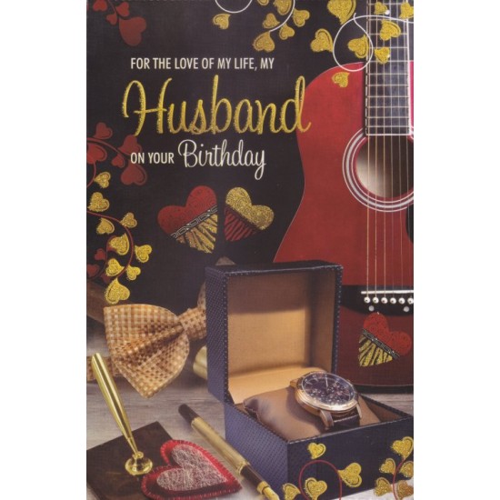 Love of my Life - Husband Birthday Card