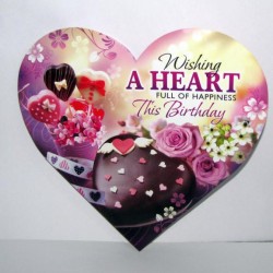 Heart n Heart  Birthday Card
