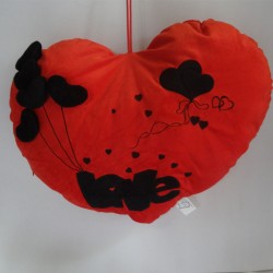 Love Heart Pillow - Red