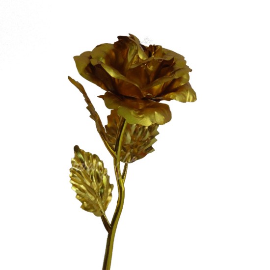 Beautiful Golden Rose 24 k Gold Foil