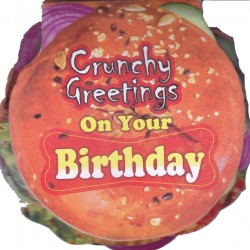 Burger pop up greeting cards