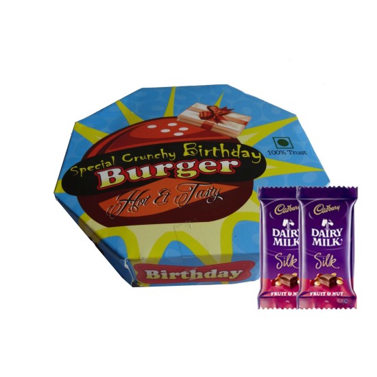 Burger pop up greeting cards n Chocolates