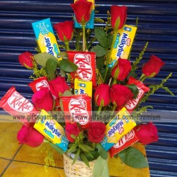 Premium Kitkat Assorted Chocolate Bouquet